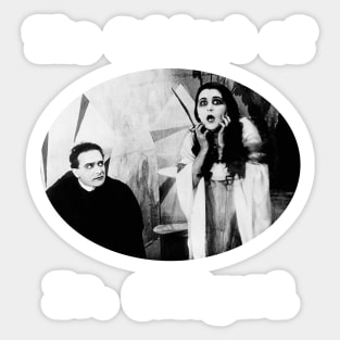 The Cabinet of Dr. Caligari Sticker